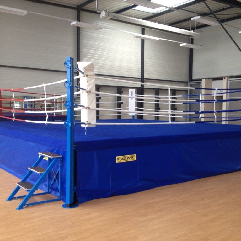 RING DE BOXE COMPÉTITION 3 CORDES - Nouansport