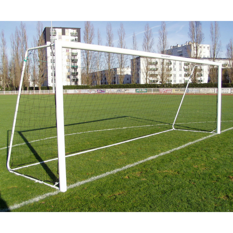 BUTS DE FOOT À 8 AVEC CAGE ACIER - MOBILES - ALUMINIUM - Nouansport