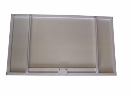 PANNEAU COMPACT 180 X 105 CM IMPUTRESCIBLE – IMPRIMÉ NUMÉRIQUE - SUR CADRE PEINT (NON GALVANISÉ) – AVEC BOULONNERIE – Image 2