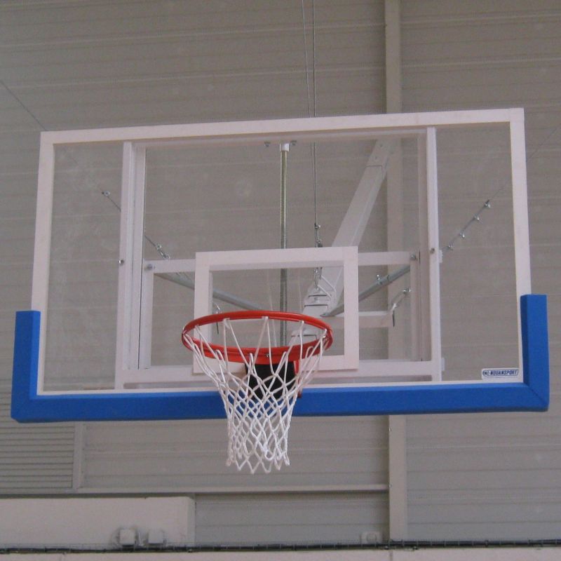 But de basket entrainement rabattable au mur