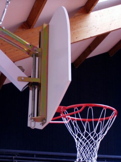 BÂTI DE BUT DE BASKET RELEVABLE EN PIGNON - HAUTEUR DE CERCLE VARIABLE - POUR PETITS PANNEAUX - À COMPOSER – Image 2