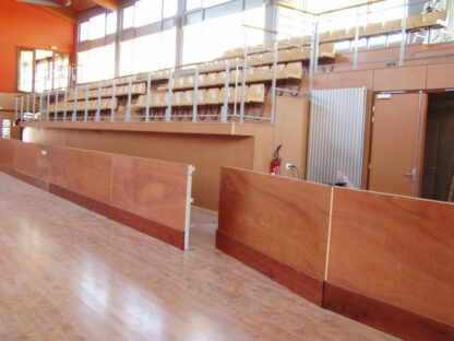 RAMBARDE AMOVIBLE DE RINK HOCKEY / ROLLER HOCKEY - BOIS