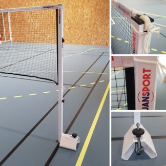 ENSEMBLE POUR BADMINTON SUR GAZON - ALUMINIUM - AIRBAD PRO FUN