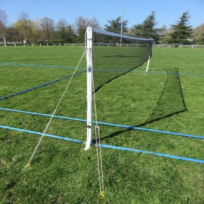 ENSEMBLE POUR AIRBADMINTON SUR GAZON - ACIER – COMPÉTITION - FFBAD