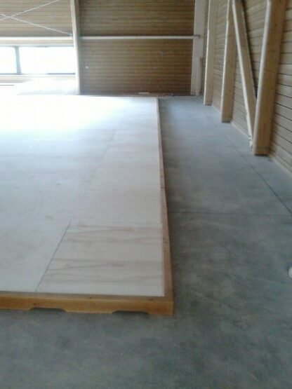 PLANCHER DE JUDO SUR PLOTS MOUSSE