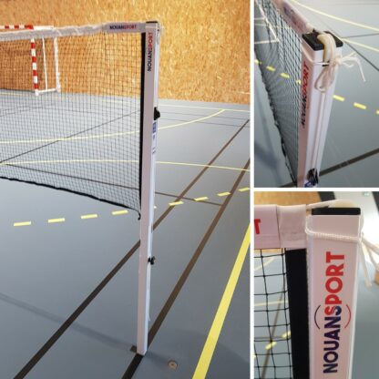 POTEAUX DE BADMINTON DANS FOURREAUX - COMPÉTITION RÉGIONALE
