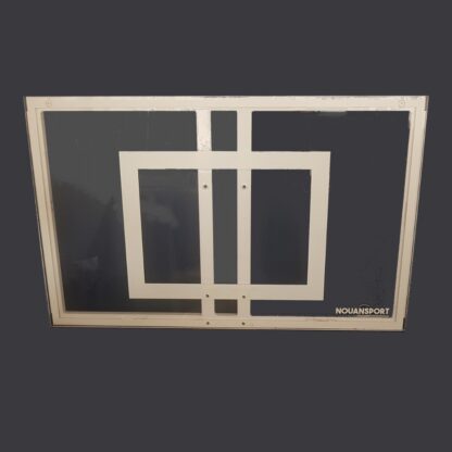 PANNEAU DE BASKET MÉTHACRYLATE 110X70CM - SUR CADRE ALUMINIUM PEINT – AVEC BOULONNERIE