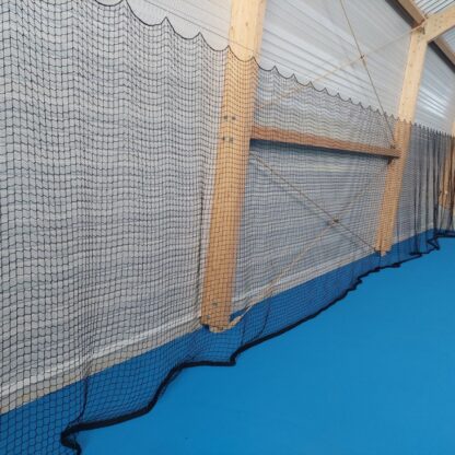 FILET DE FOND DE COURT - MAILLES 45X45MM – FIL Ø 3MM - L 18M X H 2.5M - PRÊT À POSER