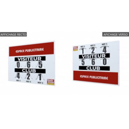 TABLEAU DE SCORE MANUEL - COMPACT 80X60CM
