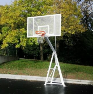 SPORTNOW Panier de basketball mural panier spécial dunk - 113L x 73H cm -  filet toutes saisons pour l'intérieur et l'extérieur