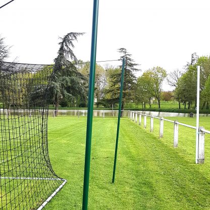 MÂTS DE SOUTIEN POUR FILET DE FOOT A 8 - VERT - JEU DE 2