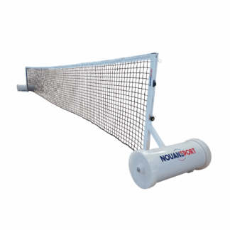 POTEAUX DE PICKLEBALL 40 - AVEC RÉHAUSSES PICKLEBALL AMOVIBLES - ACIER - SUR EMBASE MOBILE – USAGE INTÉRIEUR PRÉCONISÉ
