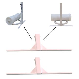 JEU DE 2 STABILISATEURS POUR POTEAUX DE SOFT VOLLEY & VOLLEY M11 SUR EMBASES MOBILES LESTÉES