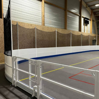 RAMBARDE DE RINK HOCKEY / ROLLER HOCKEY MIXTE : PEHD / POLYCARBONATE