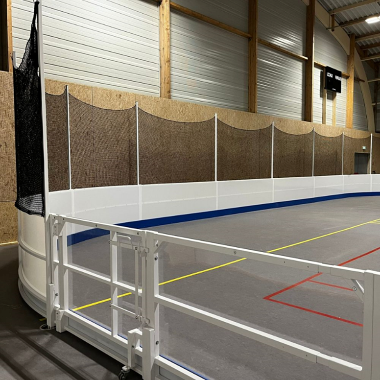 RAMBARDE DE RINK HOCKEY / ROLLER HOCKEY MIXTE : PEHD / POLYCARBONATE