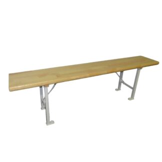 BANC PIN LAMELLÉ COLLÉ – FIXATION SOL