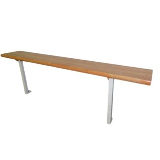 BANC PIN LAMELLÉ COLLÉ - FIXATION MUR/SOL