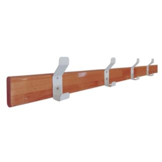 LISSE HÊTRE LAMELLÉ COLLÉ AVEC PATÈRES – FIXATION MURALE