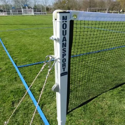 POTEAUX DE AIRBADMINTON SUR GAZON – ACIER – COMPÉTITION - FFBAD
