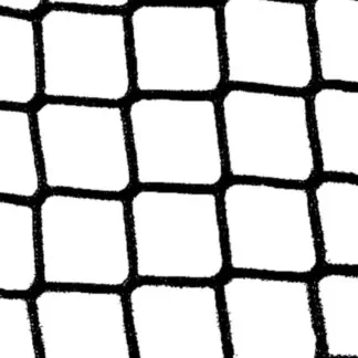 FILET HOCKEY SUR GAZON - MAILLE 45X45MM Ø3MM 3.66 X 2.14 M - NOIR