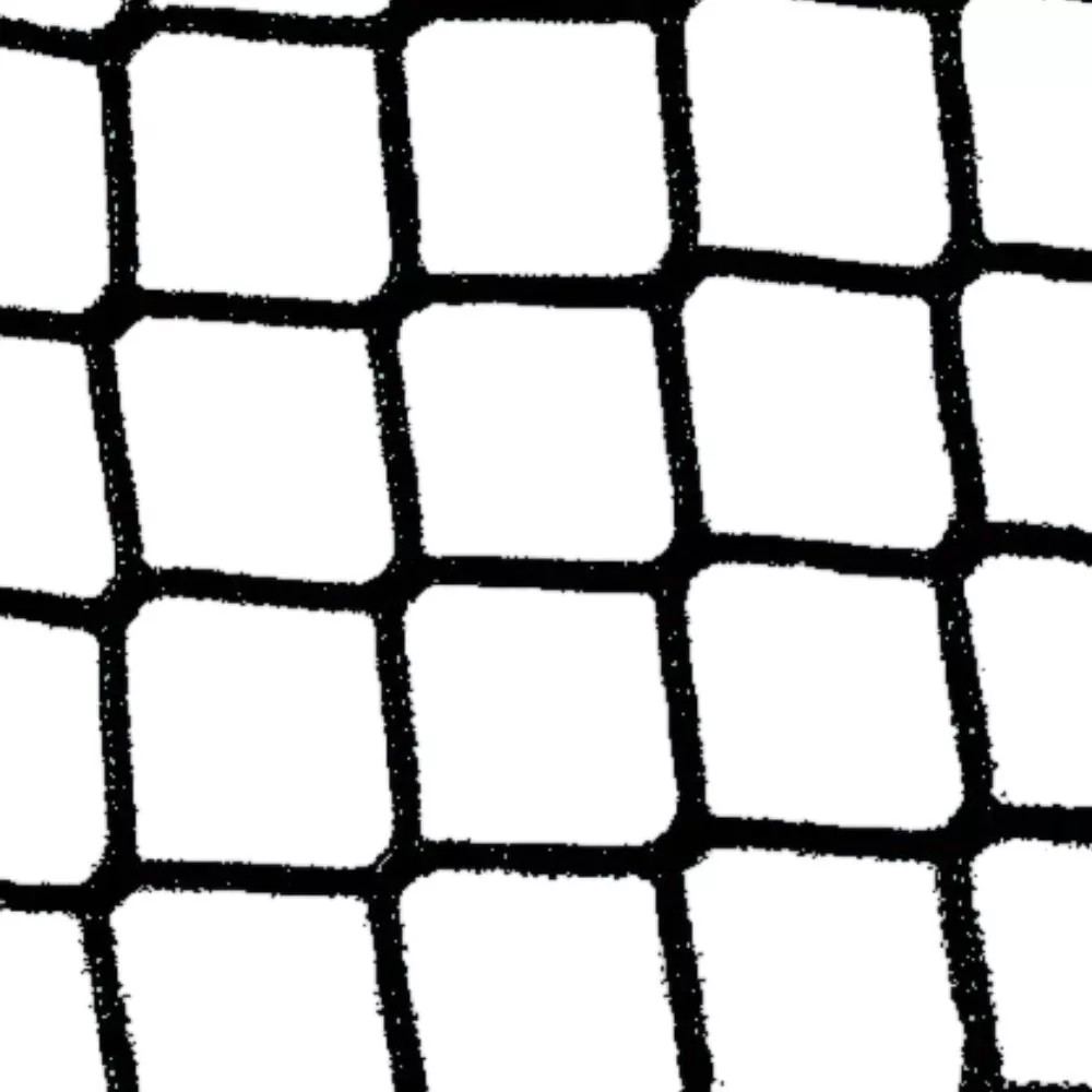 FILET HOCKEY SUR GAZON - MAILLE 45X45MM Ø3MM 3.66 X 2.14 M - NOIR