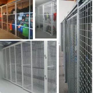 RANGEMENTS GRILLAGÉS - SUR MESURE