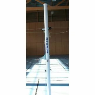 POTEAU DE VOLLEY DOUBLE ALUMINIUM - CLASSE C - TENSION TREUIL A SANGLE