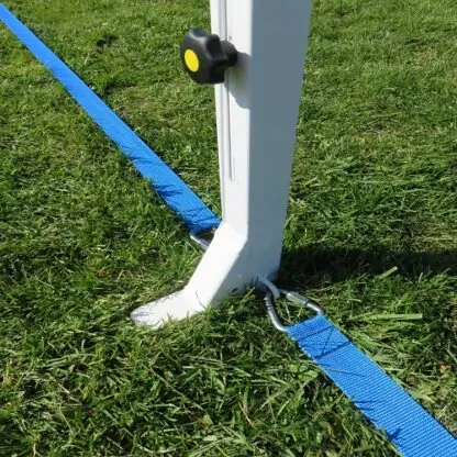 POTEAUX DE AIRBADMINTON SUR GAZON – ACIER – COMPÉTITION - FFBAD – Image 2