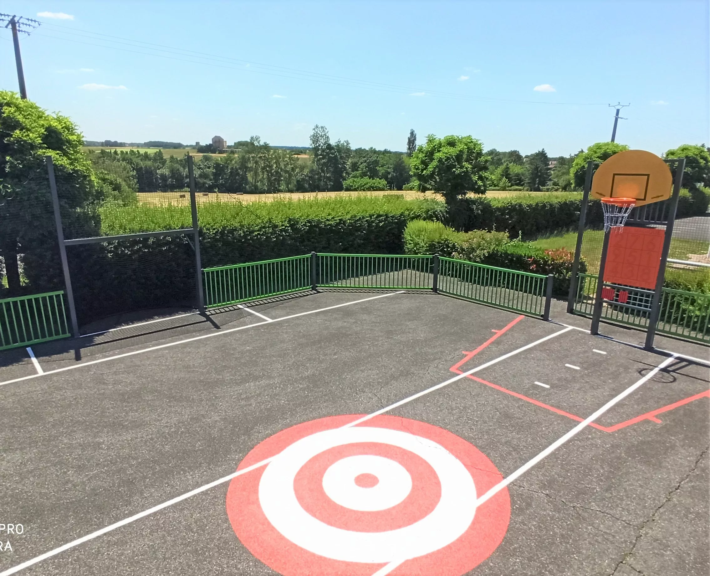 Terrain multisports 13x13M - Carré Magique gamme Urban ou Nature – Image 3