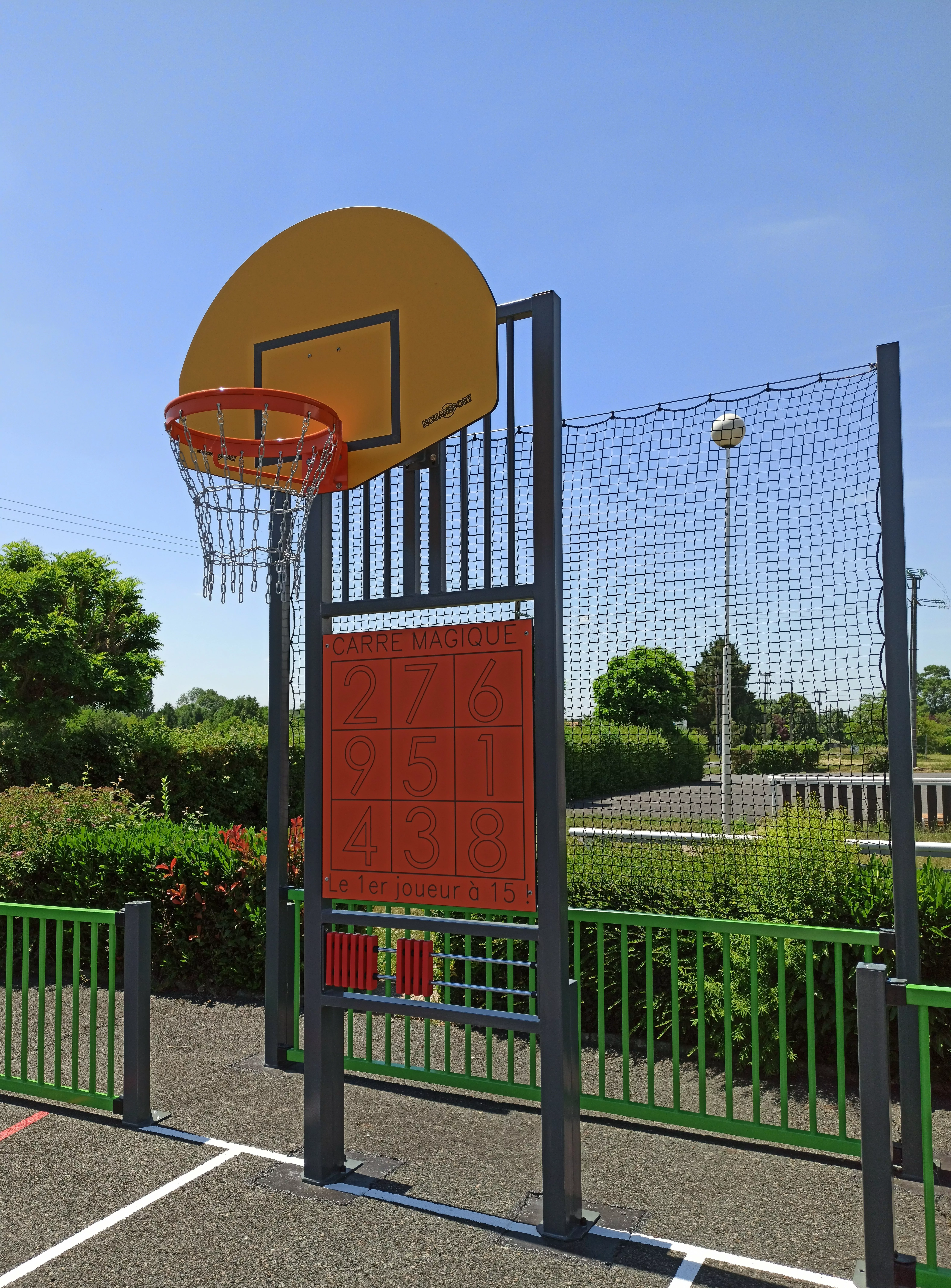 Terrain multisports 13x13M - Carré Magique gamme Urban ou Nature – Image 2