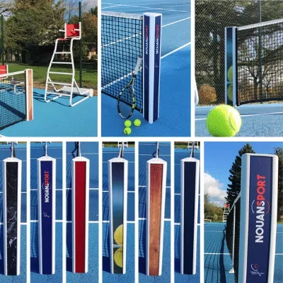 JEU DE DÉCORS PERSONNALISABLES – POUR POTEAUX DE TENNIS SUR PLATINE - DESIGN – Image 4