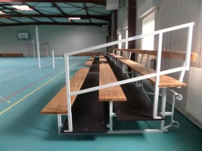 GARDE-CORPS POUR GRADIN MOBILE 3 RANGS