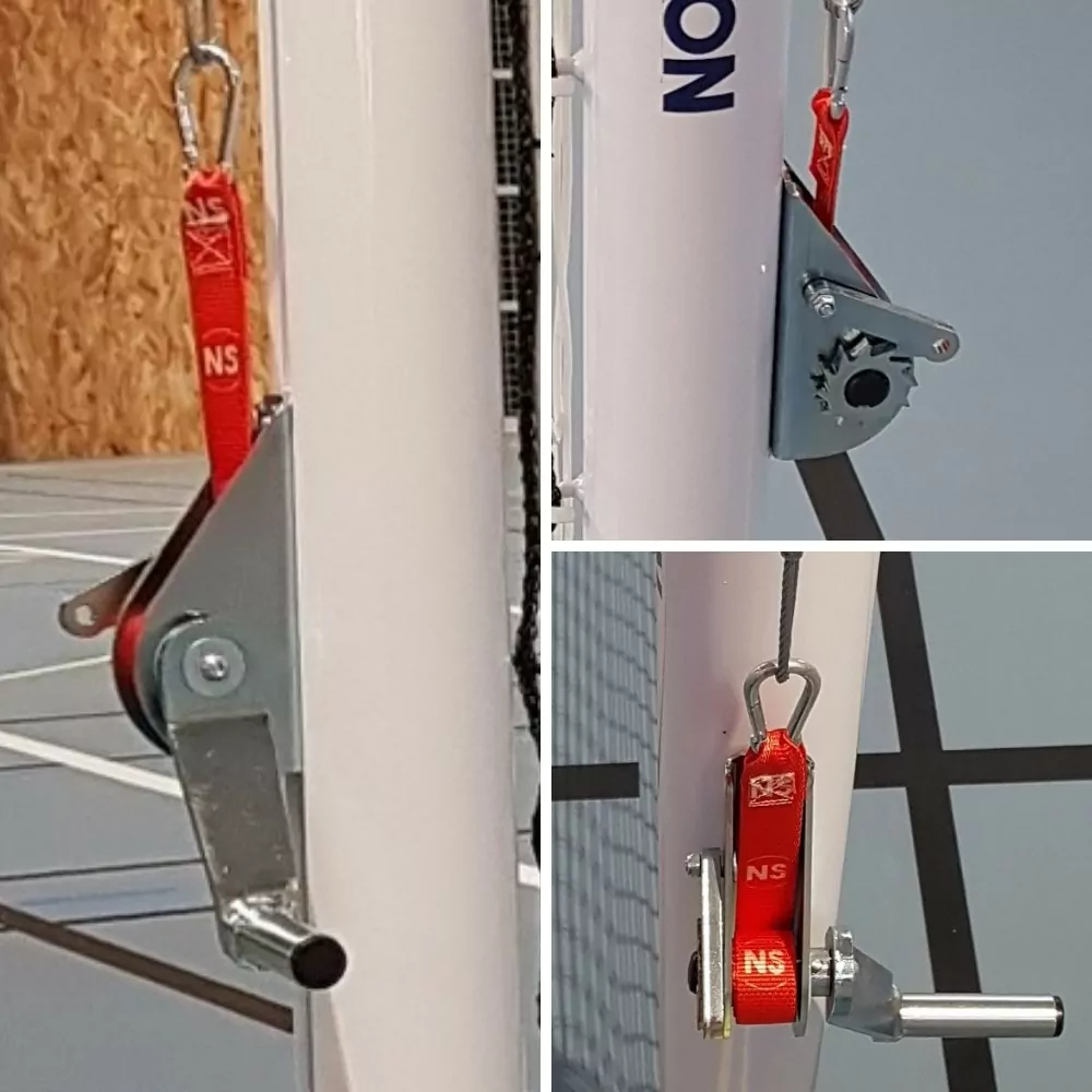 TREUIL À SANGLE DE RECHANGE - TENSION DES FILETS - TENNIS ET VOLLEY