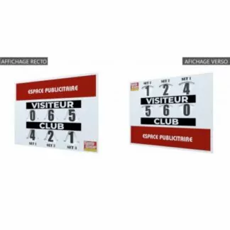 TABLEAU DE SCORE MANUEL - COMPACT 80X60CM