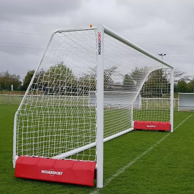 BUT DE FOOT À 11 - MOBILE SUR GAZON SYNTHÉTIQUE ET PELOUSE NATURELLE AVEC CROCHETS MONTÉS – Image 2