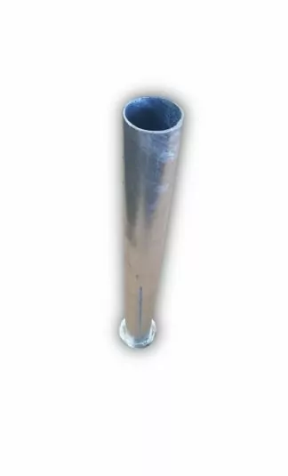 FOURREAU POUR MÂT DE SOUTIEN DE FILET DE FOOT ACIER GALVANISÉ - Ø 40MM – PROFONDEUR 500MM