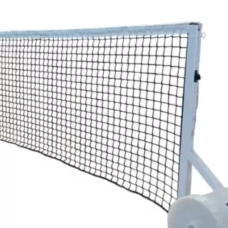 FILET DE PICKLEBALL AVEC RENFORTS LATÉRAUX - (L) 6,70M X (H)0,91M - NOIR