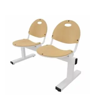 BANC REMPLAÇANTS PRESTIGE - 2 PLACES L1232 X P590 X H792 MM