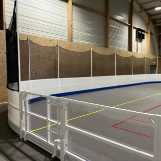 RAMBARDE DE RINK HOCKEY / ROLLER HOCKEY MIXTE : PEHD / POLYCARBONATE